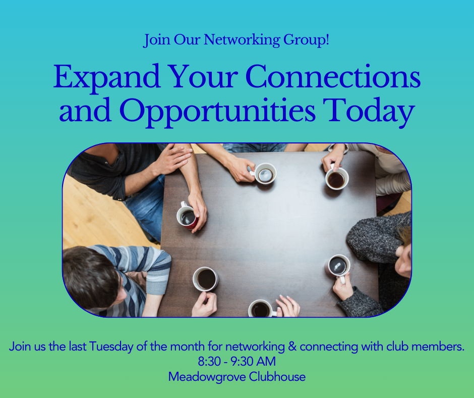 Networking event information